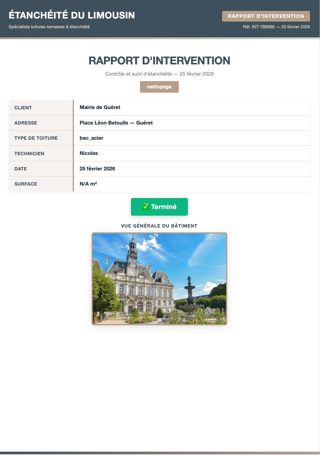 Page de garde & identification